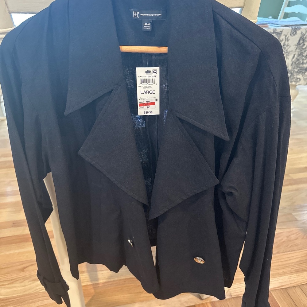 INC linen jacket